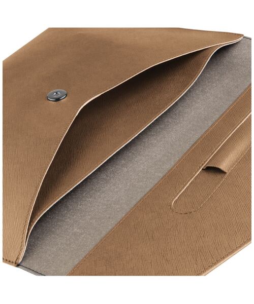 Pouzdro FIXED Siena pro notebooky a tablety o úhlopříčce do 13", kávové