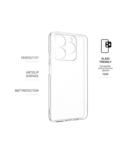 TPU gelový kryt FIXED Story pro Realme C61/C63/Note 60, čirý