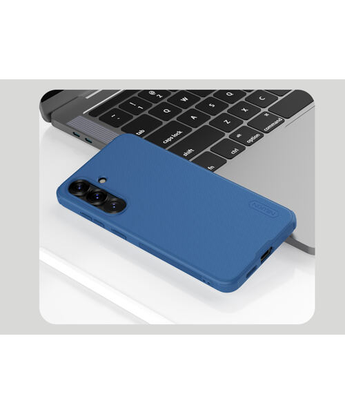 Nillkin Super Frosted PRO Zadní Kryt pro Samsung Galaxy S25 Blue