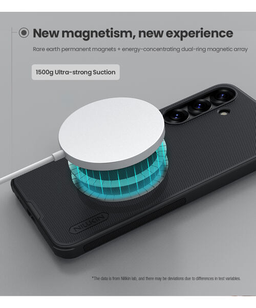 Nillkin Super Frosted PRO Magnetic Zadní Kryt pro Samsung Galaxy S25 Black