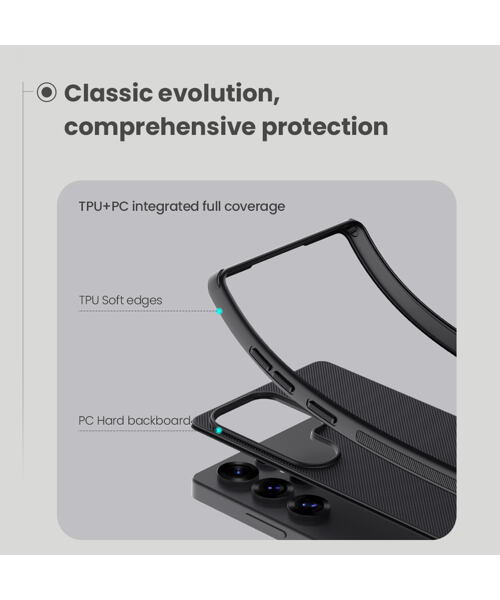 Nillkin Super Frosted PRO Magnetic Zadní Kryt pro Samsung Galaxy S25 Ultra Black