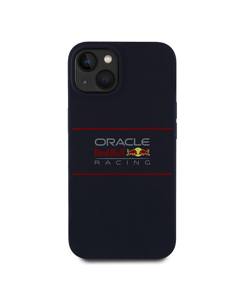 Red Bull Silicone Horizontal Logo MagSafe Zadní Kryt pro iPhone 14 Navy