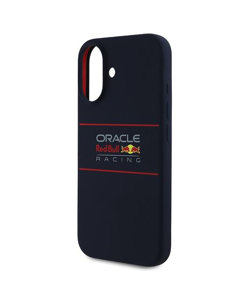 Red Bull Silicone Horizontal Logo MagSafe Zadní Kryt pro iPhone 16 Navy
