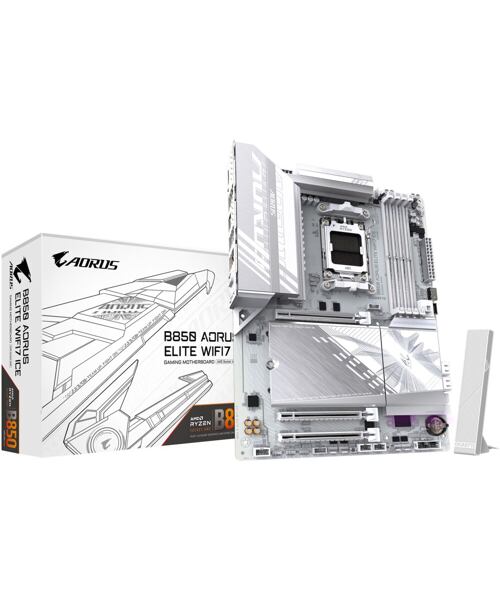 GIGABYTE B850 AORUS ELITE WIFI7 ICE/AM5/ATX