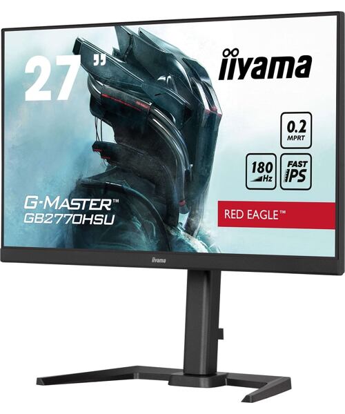 iiyama G-Master/GB2770HSU-B6/27''/IPS/FHD/180Hz/0,2ms/Black/3R