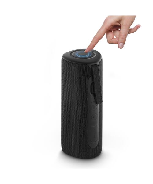 Hama Pipe 3.0, Bluetooth reproduktor, vodě odolný podle IPX5, 24 W, 10 světelných, režimů, černý