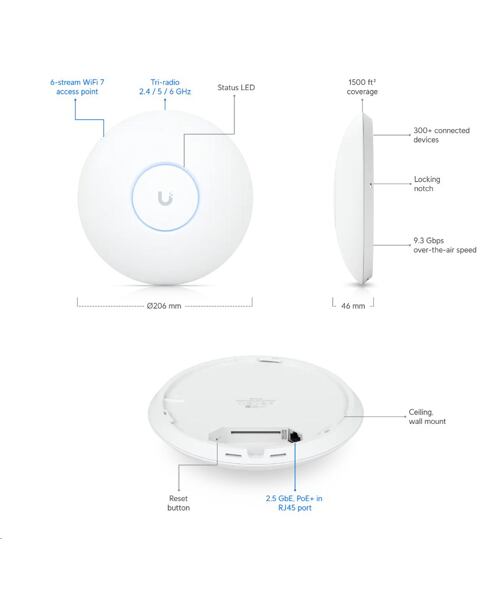 Ubiquiti UniFi 7 Pro Access Point