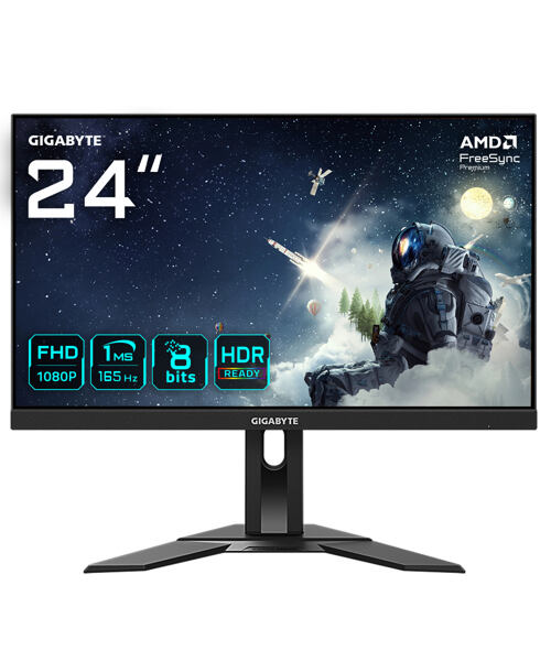 GIGABYTE G24F 2 počítačový monitor 60,5 cm (23.8") 1920 x 1080 px Full HD LCD Černá