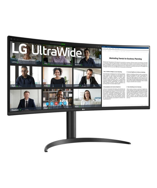 LG UltraWide/34WR55QK-B/34''/VA/wQHD/100Hz/5ms/Černá/2R