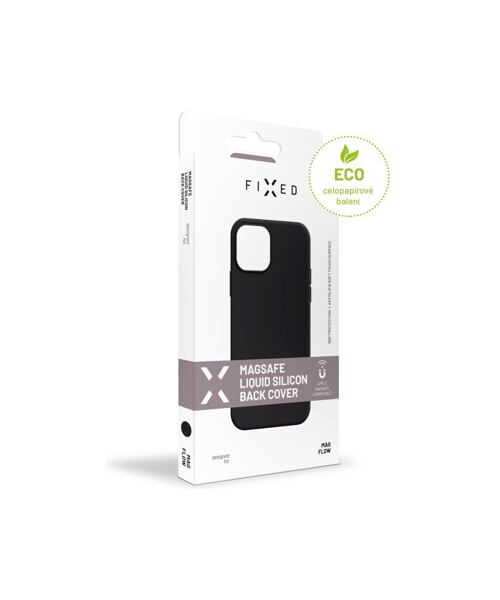 Zadní kryt FIXED MagFlow s podporou MagSafe pro Samsung Galaxy S25+, černý