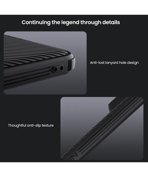 Nillkin CamShield PRO Zadní Kryt pro Xiaomi Redmi Note 14 Pro+ 5G Black