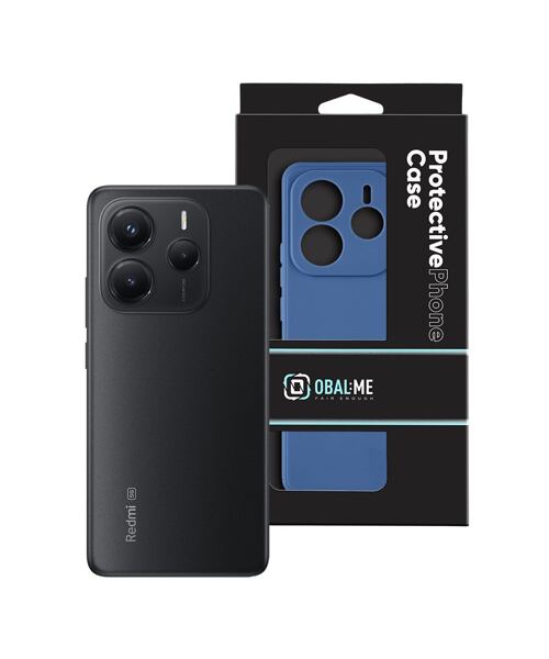 OBAL:ME Matte TPU Kryt pro Xiaomi Redmi Note 14 5G Dark Blue