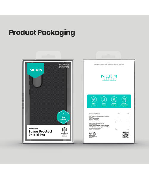 Nillkin Super Frosted PRO Zadní Kryt pro Samsung Galaxy A56 5G Black