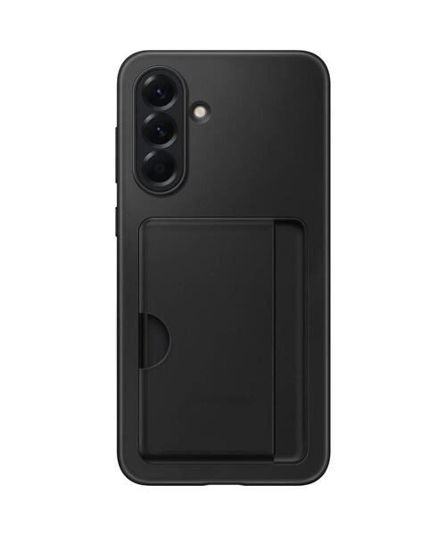 Samsung Zadní kryt s kapsou na kartu pro Galaxy A56 Black