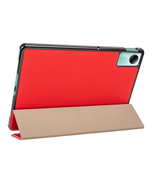 Tactical Book Tri Fold Pouzdro pro Xiaomi Redmi Pad SE 11" Red