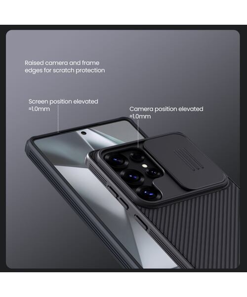 Nillkin CamShield PRO Magnetic Zadní Kryt pro Samsung Galaxy S25 Ultra Black
