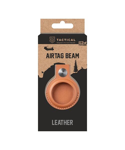 Tactical Airtag Beam Leather Brown