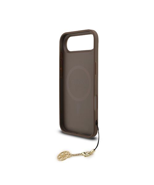 Guess 4G Charm MagSafe Zadní Kryt pro iPhone Air Tone on Tone Brown