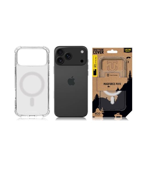 Tactical MagForce Plyo Kryt pro Apple iPhone 17 Pro Max Transparent