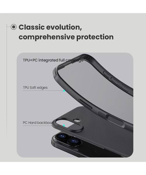 Nillkin Super Frosted PRO Magnetic Zadní Kryt pro Apple iPhone 17 Black