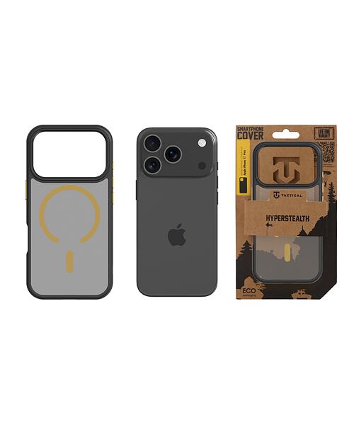 Tactical MagForce Hyperstealth 2.0 Kryt pro Apple iPhone 17 Pro Black/Yellow