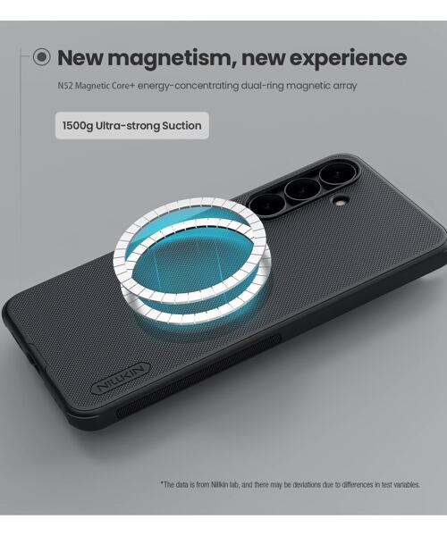 Nillkin Super Frosted PRO Magnetic Zadní Kryt pro Samsung Galaxy S25 FE Black