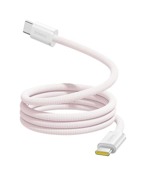 Baseus Dynamic 4 Pro Series Datový Kabel USB-C - USB-C 100W 1m Baby Pink