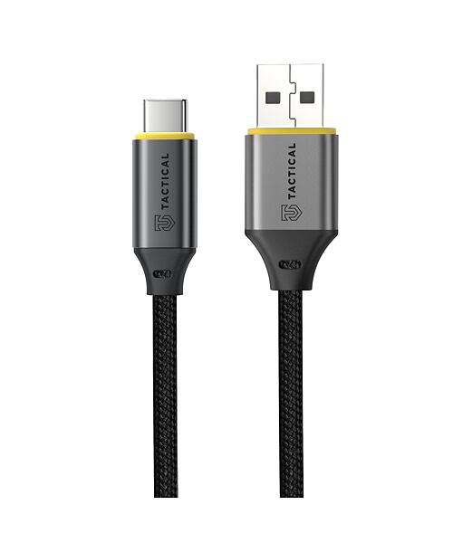 Tactical Fast Rope Aramid 2.0 Cable USB-A/USB-C 1m