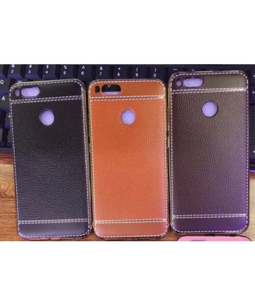 Kožený kryt pro Xiaomi Redmi Note 5A Prime (OEM)