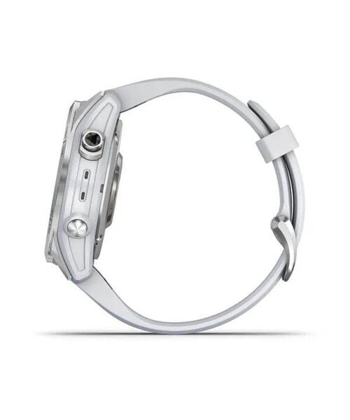 Garmin Fenix 7S Silver Whitestone Band