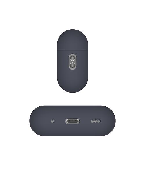 FIXED Silky Ultratenké silikonové pouzdro pro Apple AirPods Pro 2 Blue