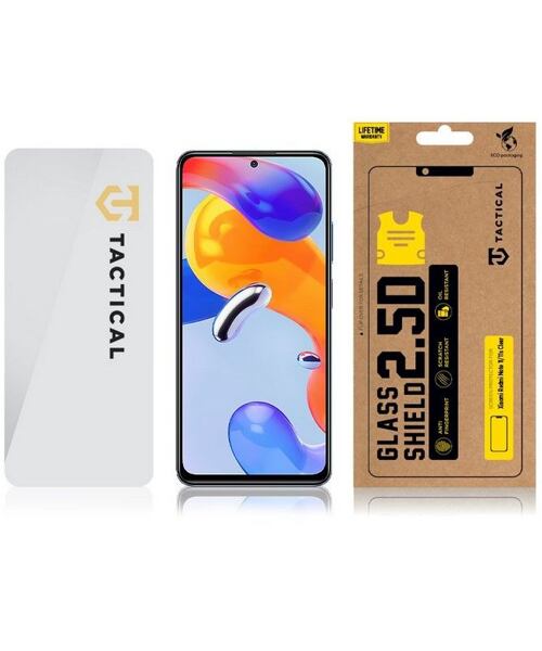 Tactical Glass Shield 2.5D sklo pro Xiaomi Redmi Note 11/11s Clear