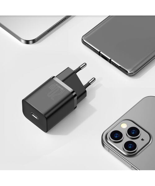 Baseus CCSUP-B01 Super Si Quick Nabíječka USB-C 20W Black