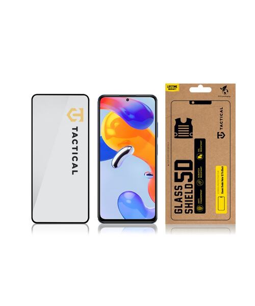 Tactical Glass Shield 5D sklo pro Xiaomi Redmi Note 11/11s Black