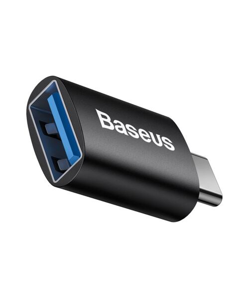 Baseus ZJJQ000001 Ingenuity Mini OTG Adaptér z USB-A na USB-C Black