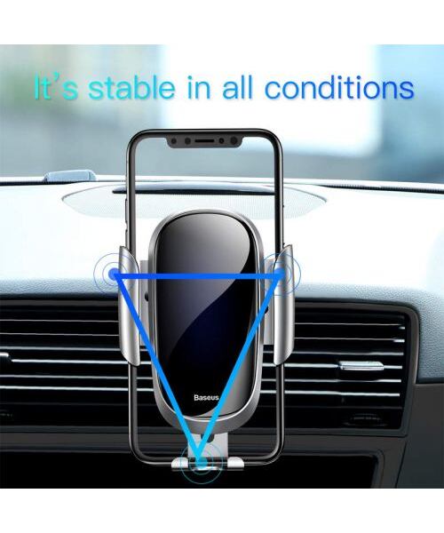 Baseus Univerzální držák do auta Future s upevněním do ventilační mřížky černý