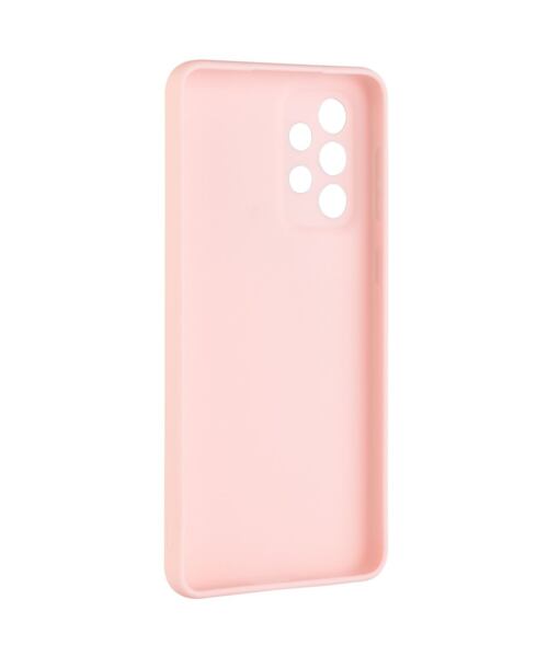 Zadní pogumovaný kryt FIXED Story pro Samsung Galaxy A33 5G, růžový