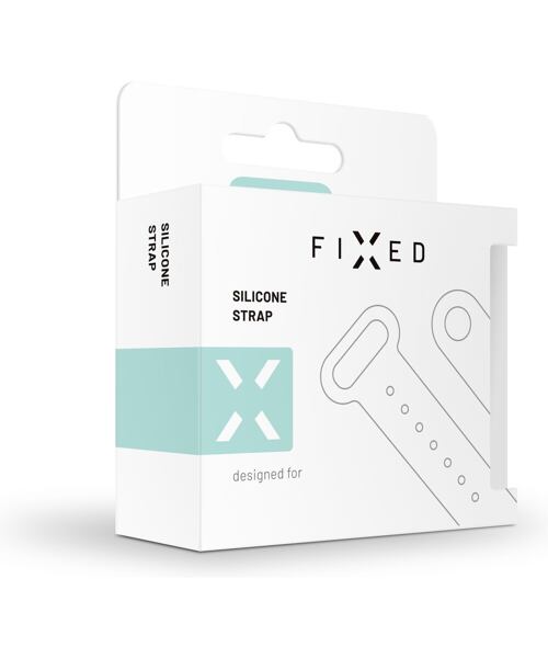 Silikonový řemínek FIXED Silicone Strap pro Xiaomi Band 7/ Mi Band 6/ Mi Band 5, růžový