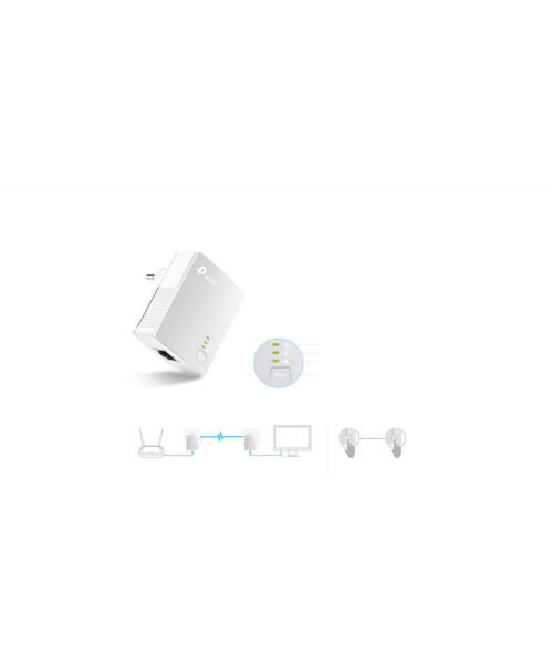 TP-Link TL-PA4010 600Mbps Powerline Starter Kit (2ks)