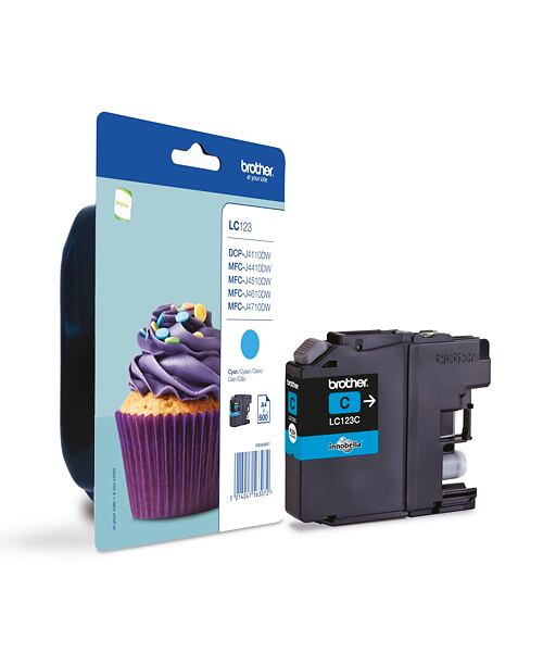 LC-123C (inkoust cyan,600 str.)