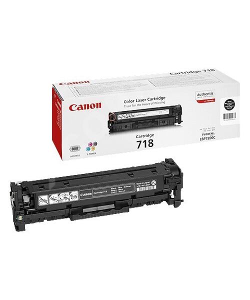 Canon toner CRG-718BK, černy
