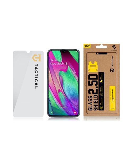 Tactical Glass Shield 2.5D sklo pro Samsung Galaxy A40 Clear