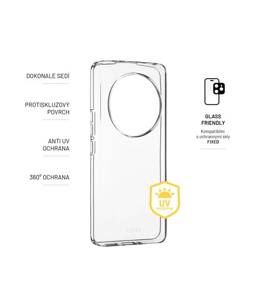 TPU gelový kryt FIXED Story AntiUV pro Xiaomi 13 Ultra, čirý
