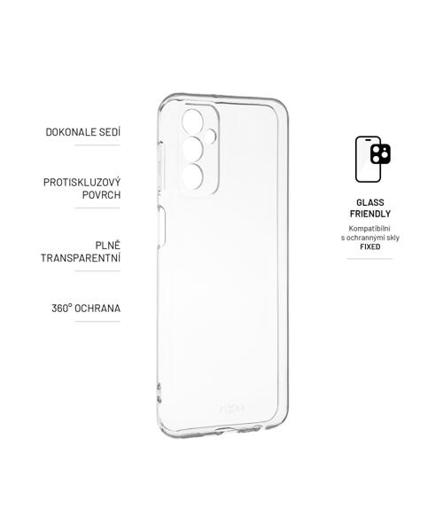 TPU gelový kryt FIXED Story pro Samsung Galaxy M23 5G, čirý