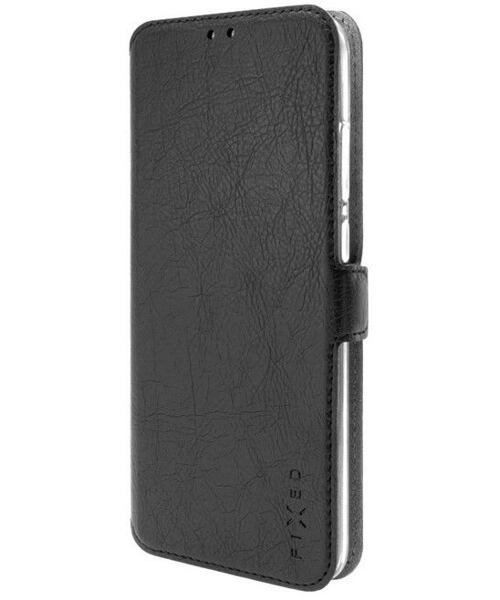 Tenké pouzdro typu kniha FIXED Topic pro Samsung Galaxy M13, černé