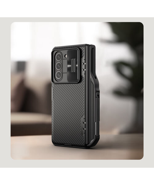 Nillkin CamShield FOLD Slot+Stand Zadní Kryt pro Samsung Galaxy Z Fold 5 Black