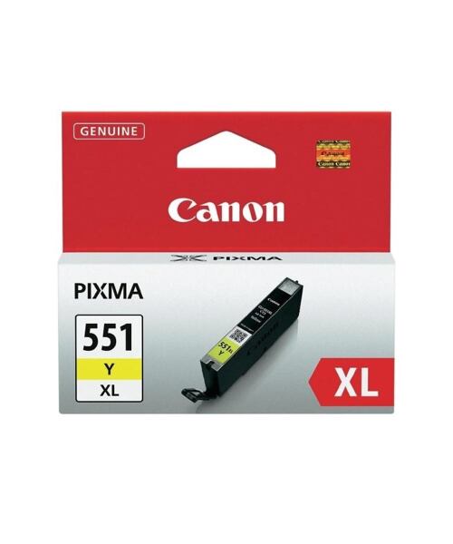 Canon CLI-551 XL Y, žlutá velká