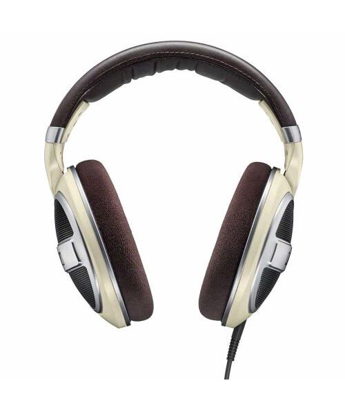 Sennheiser HD 599 Over-Ear Headphones with Detachable Cables, Ivory/ Brown EU