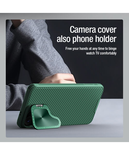 Nillkin CamShield Prop Zadní Kryt pro Samsung Galaxy S24+ Black