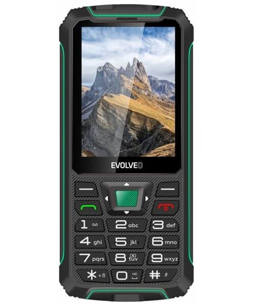 EVOLVEO StrongPhone W4 Black Green